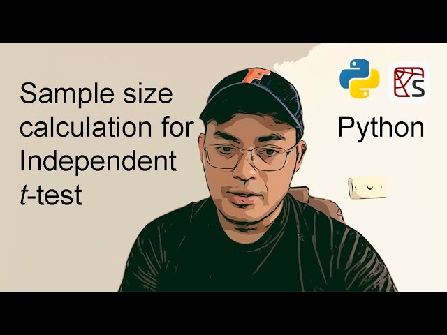 Sample size calculation for Independent t-test using Python [Statsmodels]