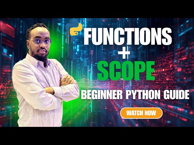 Python Functions & Variable Scope Explained  Real Salary Calculation Example