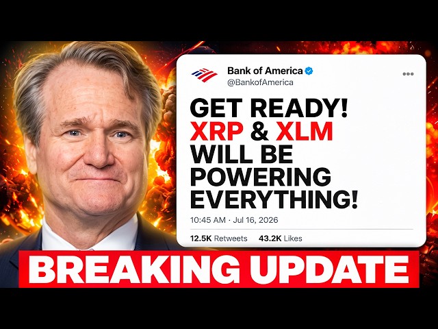BREAKING: Bank Of America JUST Flipped | XRP & XLM Holders Please Watch This!