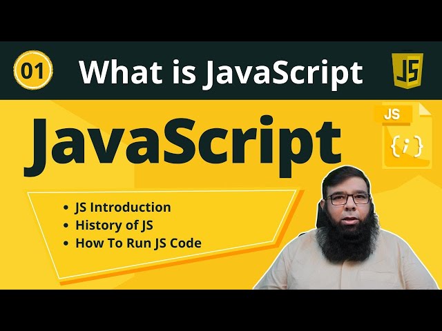 JavaScript Full Course | JavaScript Tutorial For Beginners - What is JavaScript - Class 01.