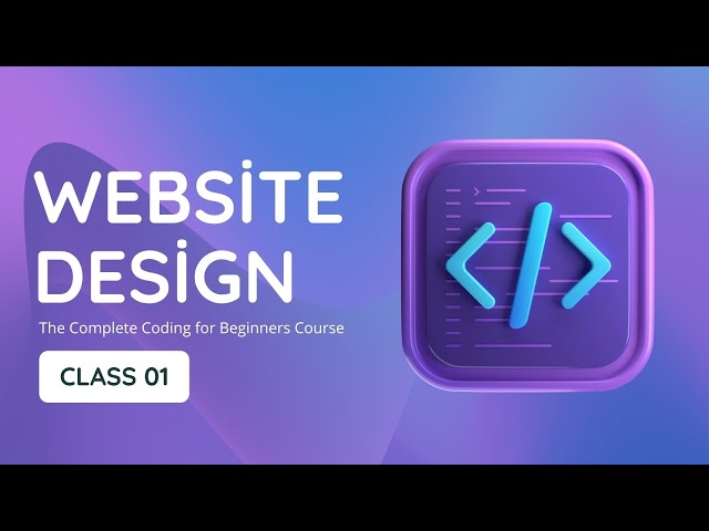 Website Design FREE Course I Class 01 I Free Coding Course In Bangla I Web Design I Free HTML Course
