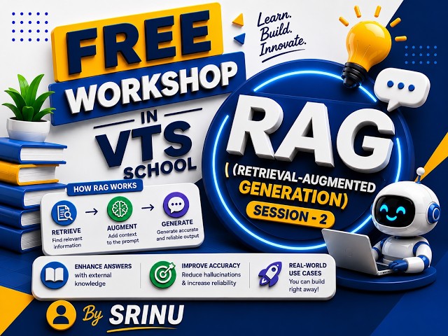 FREE RAG Workshop – Session 2 | VTS SCHOOL | SRINU