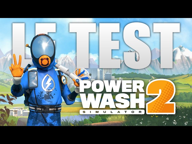 Powerwash2 : On va faire le ménage , vient regarder nos talent avec Djo !!