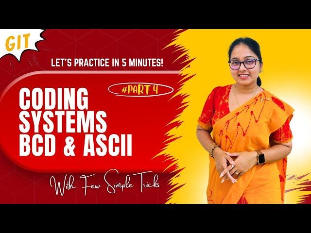 12 වසර 👉GIT විභාගය සදහා ✨😱 Lesson 02 - Coding systems 🌙#exam  #inspiration #motivational