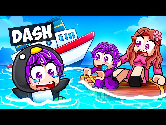 I Pretended to be GUGUGAGA PENGUIN And Got TRAPPED On A SINKING SHIP In Roblox!