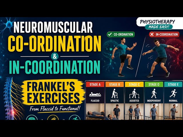 Neuromuscular Co-ordination | In-Cordination | Frankel's Exercises