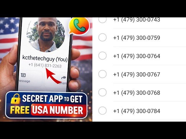 Free Virtual WhatsApp Number / How to get a free US number for verification & calls