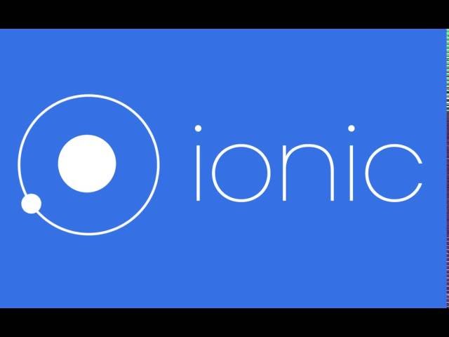 How to use ionic to build mobile apps
