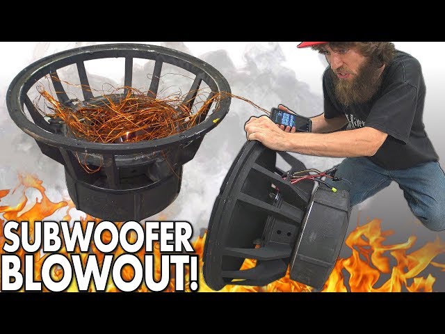 Blowing $8000 Worth of SUBWOOFERS!?! The BIGGEST Subwoofer BLOWOUT EVER w/ Rare 18" SPEAKER BLOWOUTS