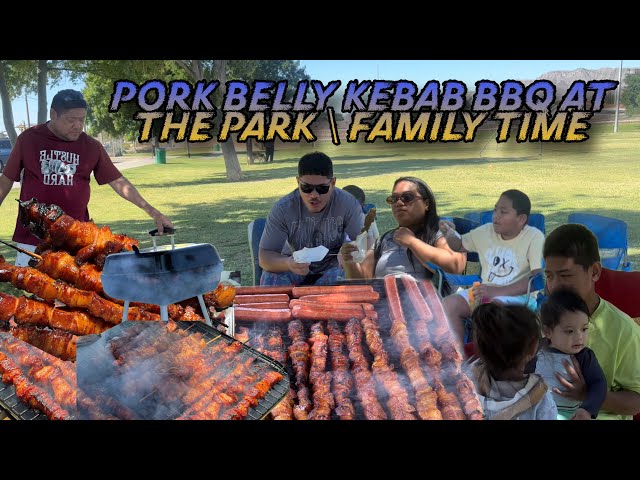 LAMB & PORK KEBAB | TIME WELL SPENT AT THE PARK WITH THE KIDS # family time is everything ❤️