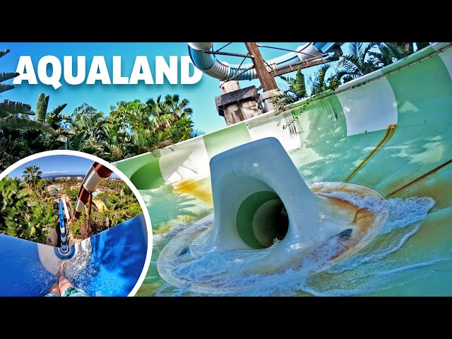 All Big Water Slides at Aqualand Costa Adeje [2025 Version]
