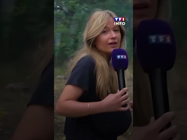 Wildfires in Gironde: A TF1 team with firefighters on the front lines｜TF1 INFO