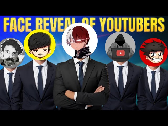 FACE REVEAL Of Big Youtubers 🤯 | YT Speedrun Face Reveal 🔥 | Grow Spy