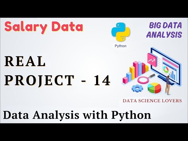 Real Project – 14 | Salary Data Analysis using Python | Python Coding for Data Science #python