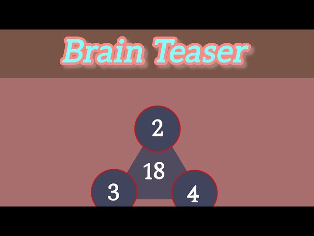 Brain Teaser Live: Test Your Problem-Solving Skills #puzzlegame #hashtags