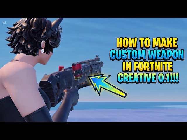 How TO Make Custom Weapon In FORTNITE Creative 0.1!!! (2026) (Working)