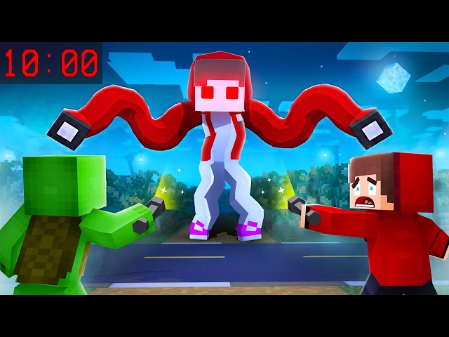 JJ and Mikey vs KUNEKUNE - Maizen Minecraft Animation