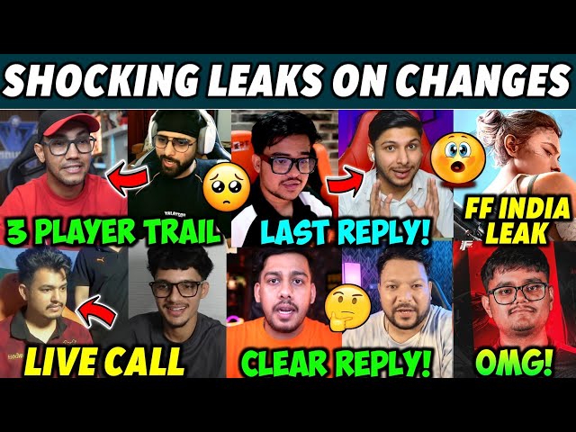 SHOCKING LEAKS! - Elite & TSG Big 🤯, All Opinions on Transfer Window 🥶, FF INDIA LEAK🤔, TSG Legend 💔