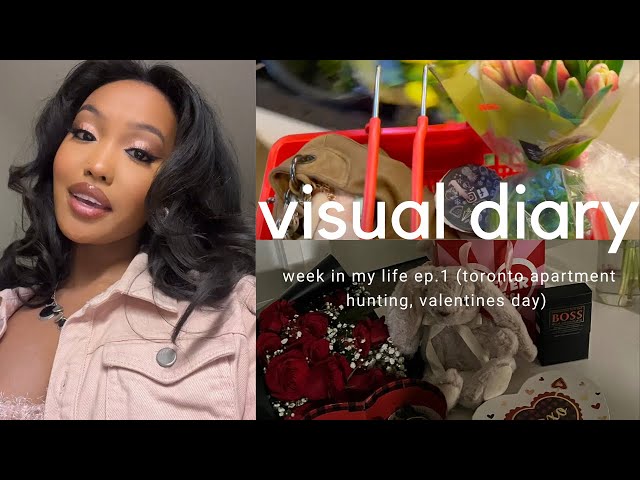 Toronto Diaries ☆ ep.1 visual diary  (apartment hunting, valentines day)