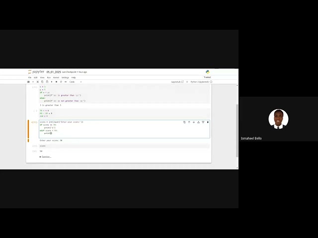 Python   Control Flow statements,Decision making and functions