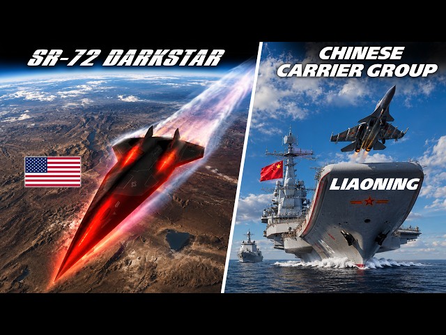 SR-72 Darkstar + F-22 Raptor Vs Carrier Battle Group Behind Enemy Lines | Digital Combat Simulator |