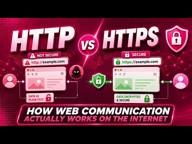 HTTP vs HTTPS | How Web Communication Actually Works on the Internet | Uplatz
