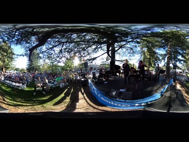 Cheryl Bentyne and Mark Winkler at Jazz on the Plazz - Take Five