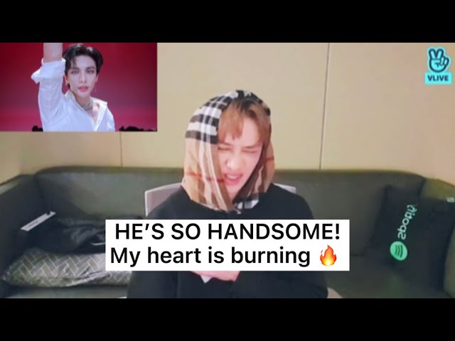 [ENG SUBS] BANGCHAN REACTION TO STRAY KIDS HYUNJIN ARTIST OF THE MONTH AOTM MOTLEY CREW