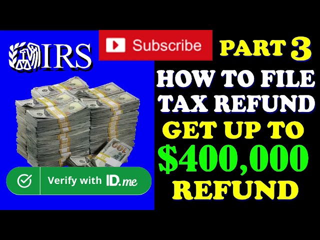 How to File Income tax refund with id.me | $400,000 cashout #id.me #tax #tutorial 