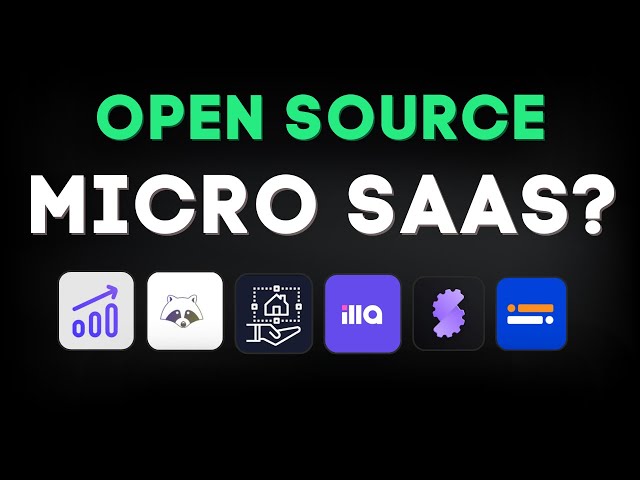 10 Open Source Micro SaaS Examples
