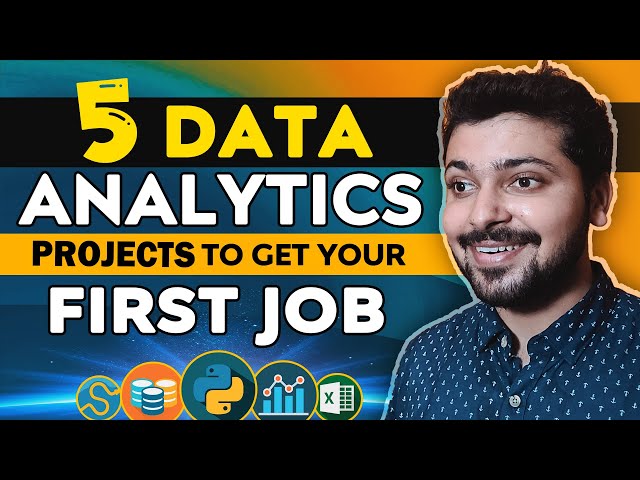Top 5 Data Analytics Projects with Resources to Get a JOB | Projects for Beginners