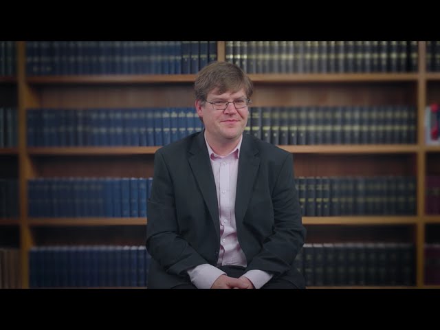 Professor James Griffin gives a mini lecture on Intellectual Property and Technology