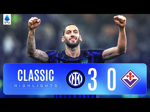 INTER-FIORENTINA 3-0 | CLASSIC HIGHLIGHTS SERIE A 2025/26