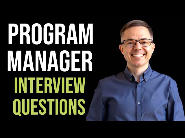 5 CRUCIAL Mistakes You're Making in Your Program Manager Interviews