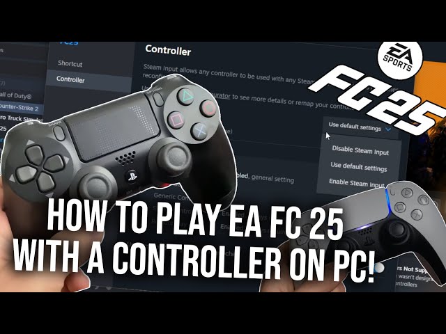 How to Play EA FC 25 with a Controller on PC!