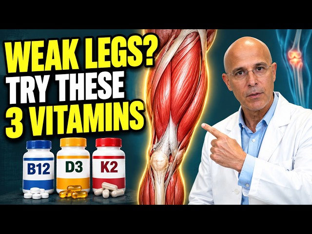 OVER 60? Take These 3 Vitamins for Stronger Legs & Better Balance | B12, D3 & K2 |  Dr  Alan Mandell