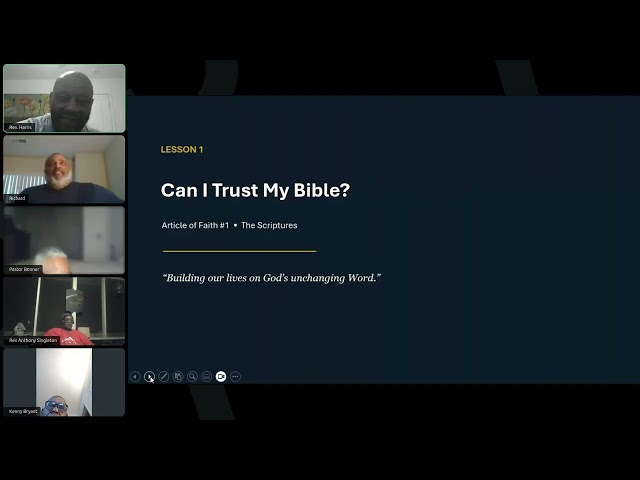 CLCM Bible Study Bible 101 Back to Basics Part 1
