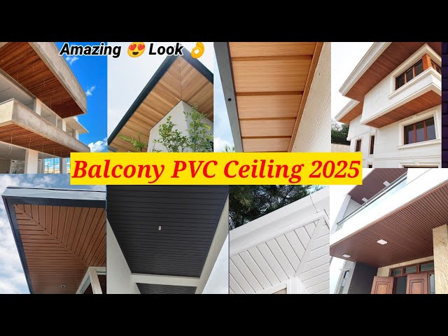 Balcony or Passage PVC Ceiling 2025। Trending PVC panels for Balcony #pvc #pvcceiling 