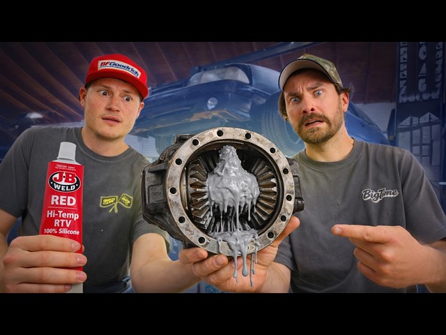 We JB Welded Our Nissan 350Z’s Differential