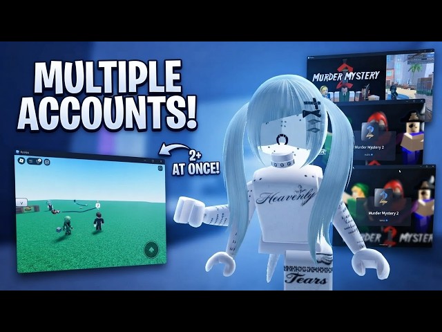 How to Run Multiple Roblox Accounts at ONCE!