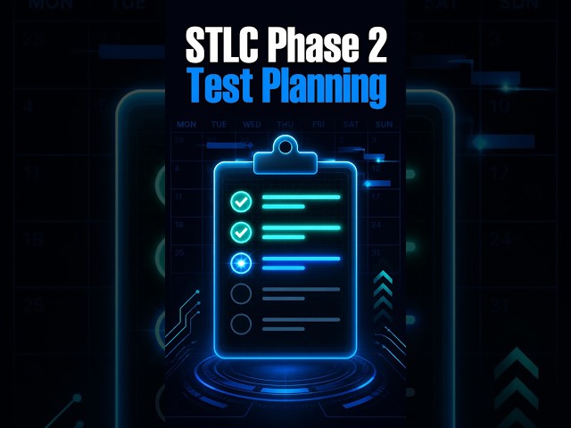 STLC Phase 2: Test Planning Explained | Software Testing Life Cycle