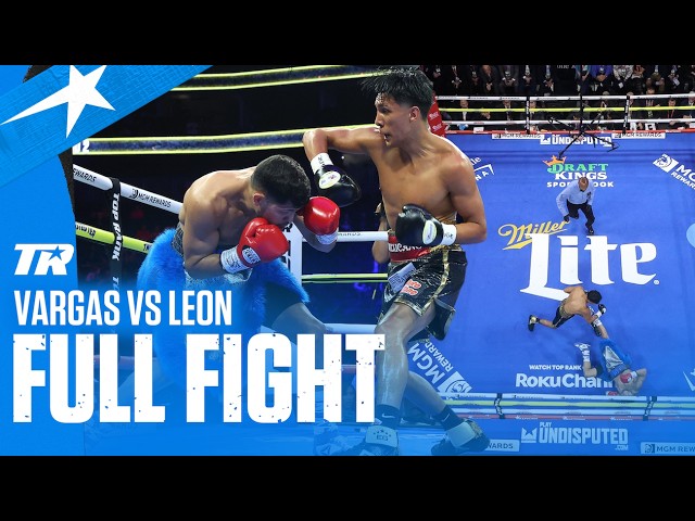 Emiliano Vargas vs Juan Leon | FULL FIGHT