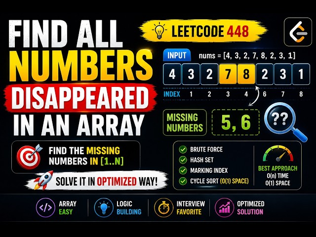 Find All Numbers Disappeared in an Array