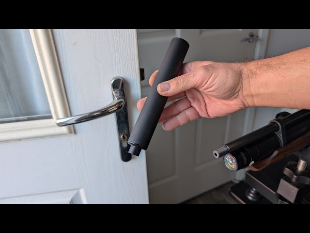 Weirauch HW 100 KT silencer test on and off