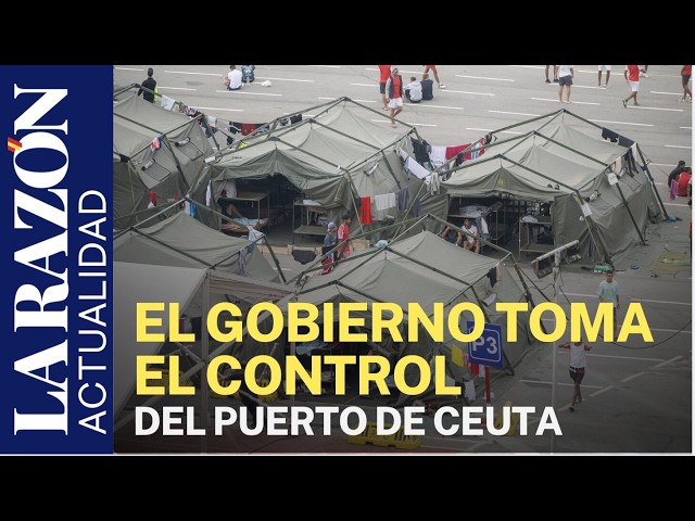 The Government takes control of the port of Ceuta