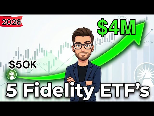 5 Fidelity ETF's That Could Turn $50K into $4 Million (2026 Updated)