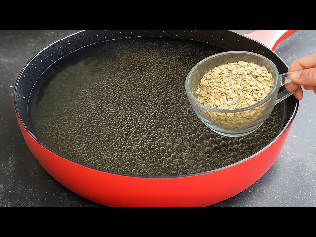 Add oats to boiling water and you’ll be amazed by what happens next! 😨