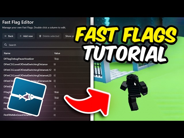 Roblox Fast Flags Tutorial with Fishstrap + Best Settings! (BOOST FPS & FIX LAG)