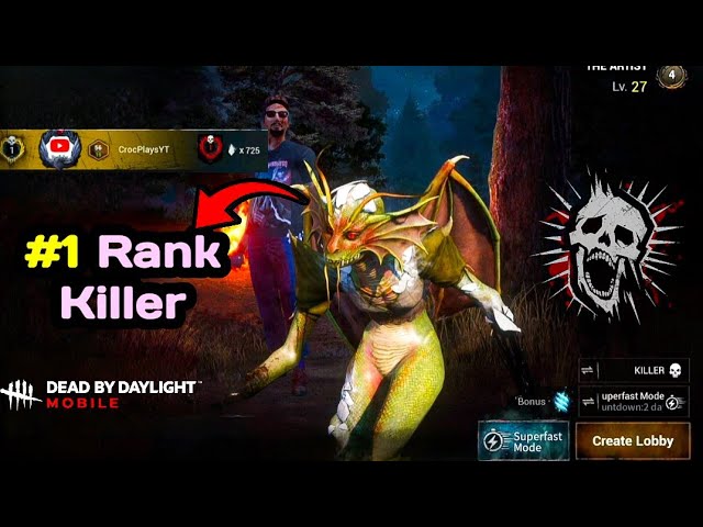 How Does #1 Killer Plays Artist?! | Dbdm Mobile
