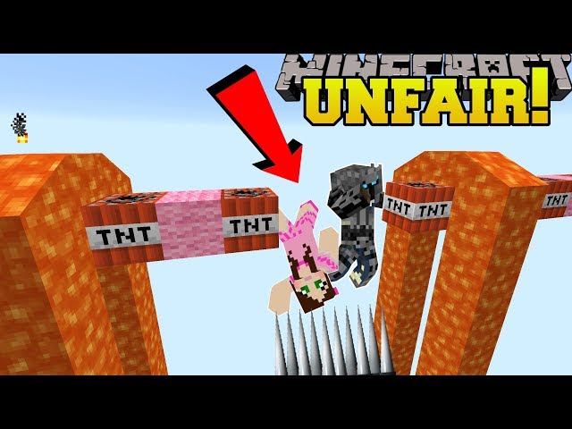 Minecraft: UNFAIR MINECRAFT!! (DO NOT PLAY THIS!!) Custom Map
